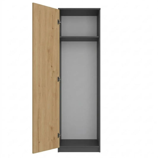 Großer Kleiderschrank für Kinderzimmer oder Schlafzimmer, modernes Design, inklusive Montagezubehör